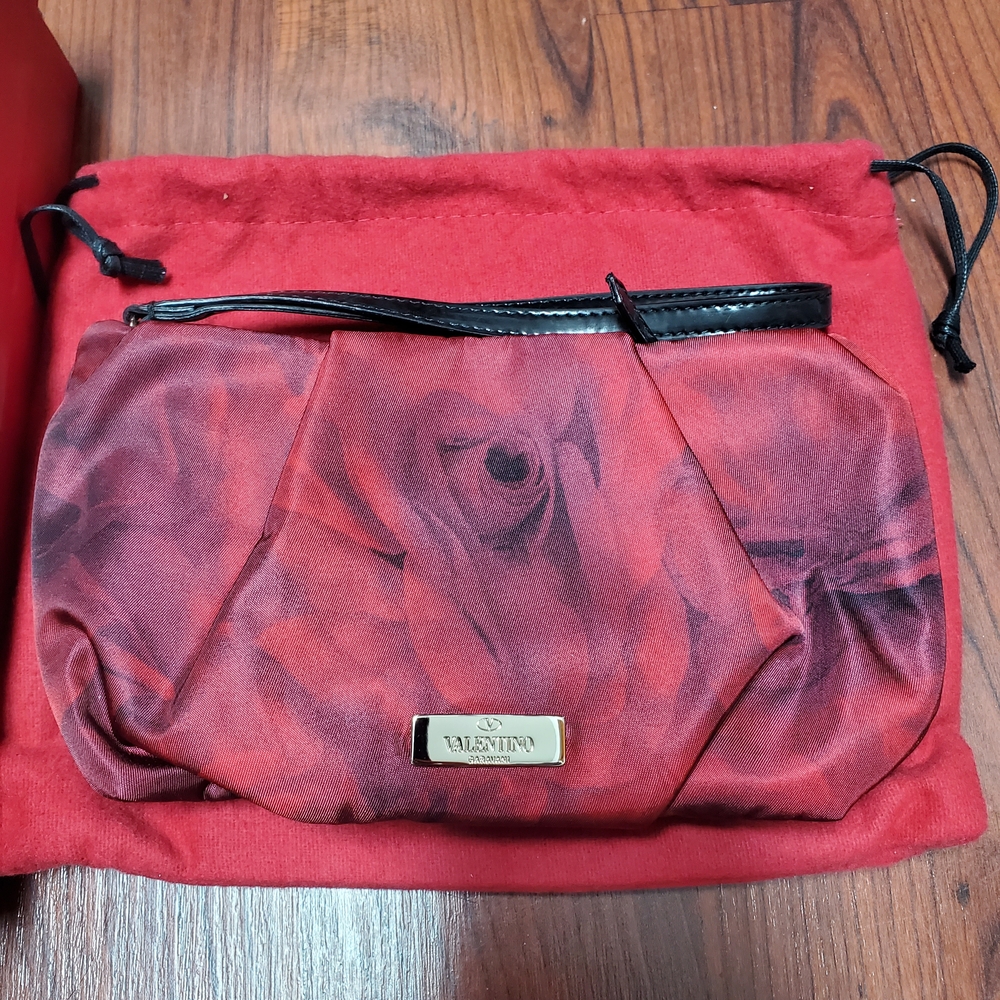 Valentino Red Clutch Bag Brand New